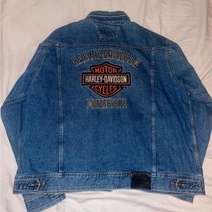 Vintage Harley Davidson Jacket Oversized look